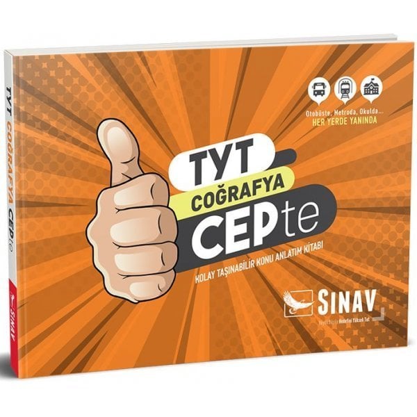 Sınav Yayınları TYT Coğrafya Konu Anlatımlı Cep Kitabı