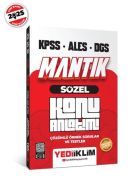 Yediiklim Yayınları 2025 KPSS - ALES - DGS Sözel Mantık Konu Anlatımı