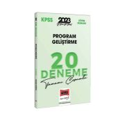 Yargı Yayınları 2023 KPSS Eğitim Bilimleri Program Geliştirme Tamamı Çözümlü 20 Deneme