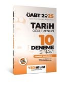 Yediiklim Yayınları 2025 ÖABT Tarih Öğretmenliği Tamamı Çözümlü 10 Deneme Sınavı