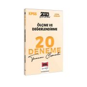 Yargı Yayınları 2023 KPSS Eğitim Bilimleri Ölçme ve Değerlendirme Tamamı Çözümlü 20 Deneme