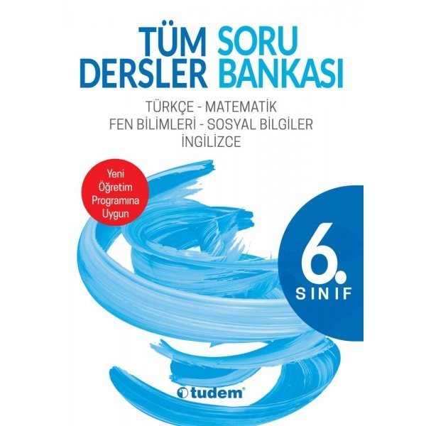 Tudem Yayınları 6. Sınıf Tüm Dersler Soru Bankası