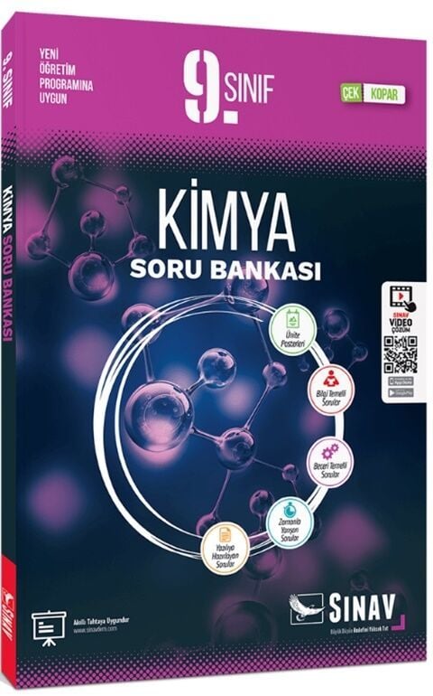 Sınav Yayınları 9. Sınıf Kimya Soru Bankası