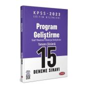 Data Yayınları KPSS Eğitim Bilimleri Program Geliştirme 15 Deneme