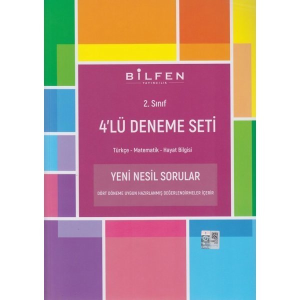 Bilfen Yayınları 2. Sınıf 4 lü Deneme Seti