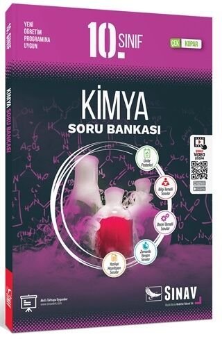 Sınav Yayınları 10. Sınıf Kimya Soru Bankası
