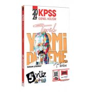 Yargı Yayınları 2024 KPSS 5Yüz Ekibi Tarih Tamamı Çözümlü 20 Deneme