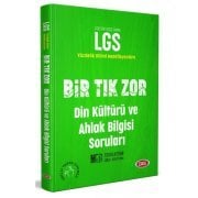 Data Yayınları LGS Bir Tık Zor Din Kültürü ve Ahlak Bilgisi Soruları