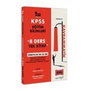 Yargı Yayınları 2022 KPSS Eğitim Bilimleri 8 Ders Tek Kitap Kavrammatik Konu Anlatımı