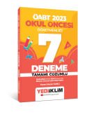 Yediiklim Yayınları 2023 ÖABT Okul Öncesi Öğretmenliği Tamamı Çözümlü 7 Deneme