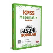 Data Yayınları 2024 KPSS Matematik Fasikülleri Muadil Sorular