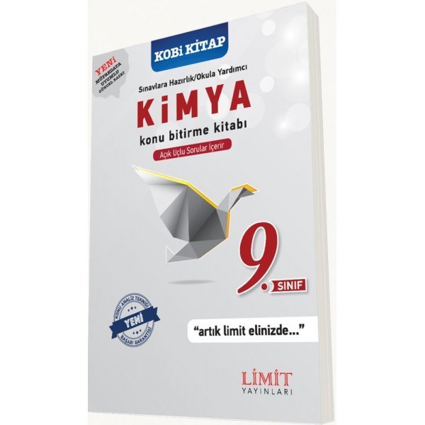 Limit Yayınları 9. Sınıf Kimya Konu Bitirme Kitabı