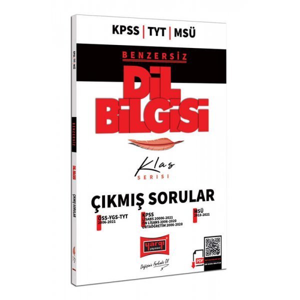 Yargı Yayınları KPSS TYT MSÜ Klas Serisi Benzersiz Dil Bilgisi Çıkmış Sorular