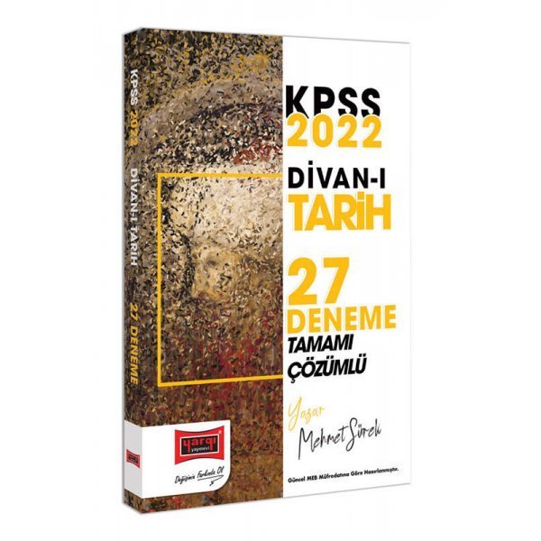 Yargı Yayınları 2022 KPSS Divan-ı Tarih Tamamı Çözümlü 27 Deneme