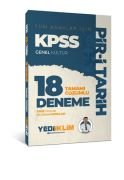 Yediiklim Yayınları KPSS Genel Kültür Tüm Adaylar İçin Pir-i Tarih Tamamı Çözümlü 18 Deneme