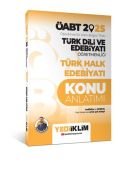 Yediiklim Yayınları 2025 ÖABT Türk Dili ve Edebiyatı Öğretmenliği Türk Halk Edebiyatı Konu Anlatımı