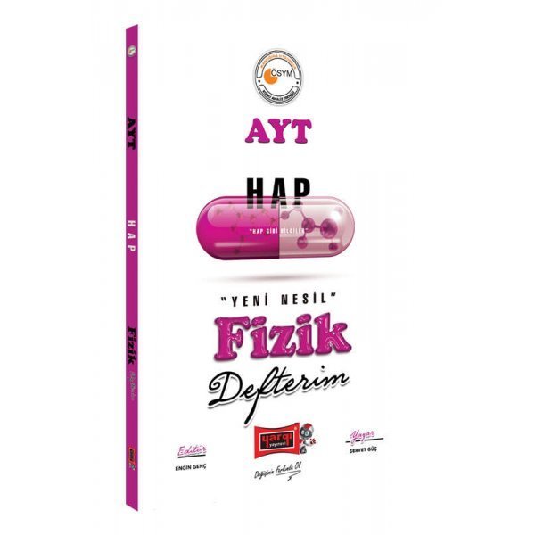 Yargı Yayınları Hap AYT Fizik Defterim