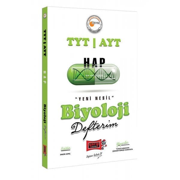 Yargı Yayınları Hap TYT AYT Biyoloji Defterim