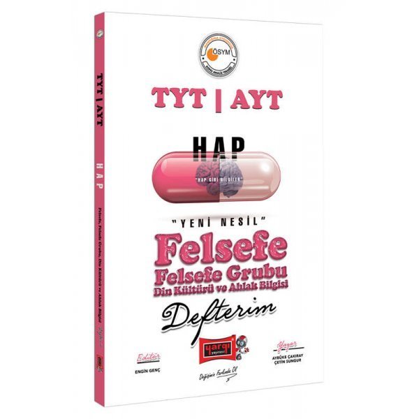 Yargı Yayınları Hap TYT AYT Felsefe Defterim