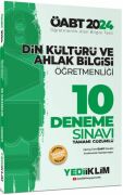 Yediiklim Yayınları 2024 ÖABT Din Kültürü Ve Ahlak Bilgisi Öğretmenliği Tamamı Video Çözümlü 10 Deneme Sınavı