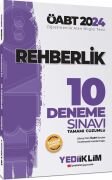 Yediiklim Yayınları 2024 ÖABT Rehberlik Öğretmenliği Tamamı Çözümlü 10 Deneme Sınavı