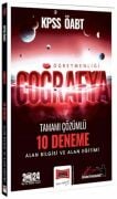 Yargı Yayınları 2024 ÖABT Coğrafya Öğretmenliği Tamamı Çözümlü 10 Deneme