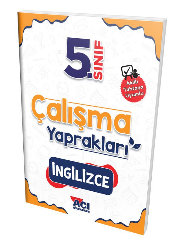 Açı Yayınları 5.Sınıf Efsane İngilizce Yaprak Test