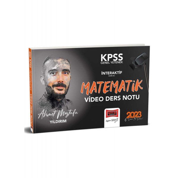 Yargı Yayınları 2023 KPSS Genel Yetenek İnteraktif Serisi Matematik Video Ders Notları