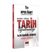 Yargı Yayınları 2022 KPSS ÖABT Tarih Öğretmenliği Tamamı Çözümlü 7x75 Fasikül Deneme