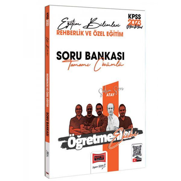 Yargı Yayınları 2023 KPSS Eğitim Bilimleri Öğretmenler Ekibi Rehberlik ve Özel Eğitim Tamamı Çözümlü Soru Bankası