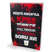 Pelikan Yayınları KPSS Rüştü Hocayla Türkçe Soru Avı 101 Çözümlü Soru