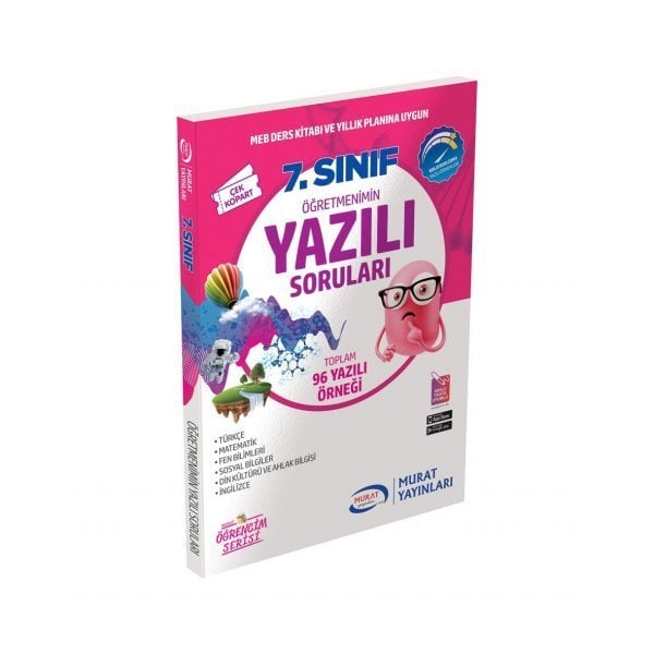 Murat Yayınları 7. Sınıf Öğretmenimin Yazılı Soruları