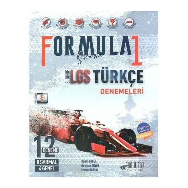 Son Viraj Yayınları 8. Sınıf LGS Türkçe Formula Serisi Denemeleri