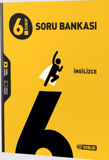 Hız Yayınları 6. Sınıf İngilizce Soru Bankası