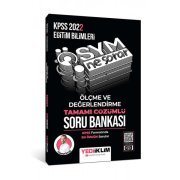 Yediiklim Yayınları 2022 KPSS Eğitim Bilimleri Ösym Ne Sorar Ölçme ve Değerlendirme Tamamı Çözümlü Soru Bankası