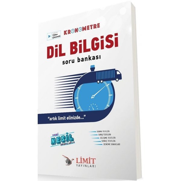 Limit Yayınları Dil Bilgisi Kronometre Soru Bankası