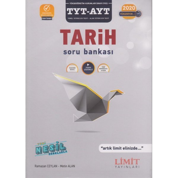 Limit Yayınları TYT AYT Tarih Soru Bankası