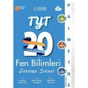 Palme Yayınları TYT Fen Bilimleri Palmetre Serisi 20 Deneme Video Çözümlü