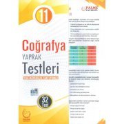 Palme Yayınları 11. Sınıf Coğrafya Yaprak Testleri