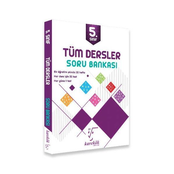 Karekök Yayınları 5. Sınıf Tüm Dersler Soru Bankası