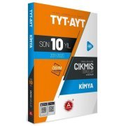 A Yayınları TYT AYT Kimya Son 10 Yıl Konularına Göre Tamamı Çözümlü Çıkmış Sorular