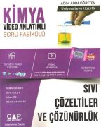 Çap Yayınları Kimya Sıvı Çözeltiler ve Çözünürlük Konu Anlatımlı Soru Bankası