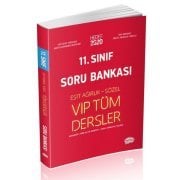 Editör Yayınları 11. Sınıf VIP Tüm Dersler (Eşit Ağırlık-Sözel) Soru Bankası Kırmızı Kitap