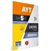 A Yayınları AYT Edebiyat Son 5 Yıl Konularına Göre Tamamı Çözümlü Çıkmış Sorular
