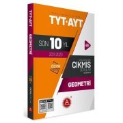 A Yayınları TYT AYT Geometri Son 10 Yıl Konularına Göre Tamamı Çözümlü Çıkmış Sorular