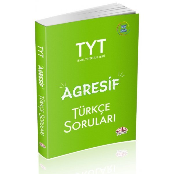 Editör Yayınları TYT Agresif Türkçe Soru Bankası