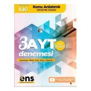 ENS Yayıncılık AYT Eşit Ağırlık 3 lü Konu Anlatımlı Deneme