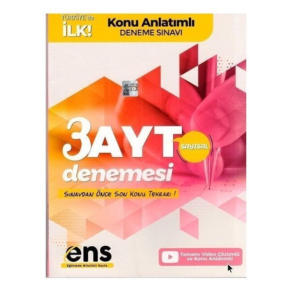 ENS Yayıncılık AYT Sayısal 3 lü Konu Anlatımlı Deneme