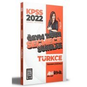HocaWebde Yayınları 2022 KPSS Türkçe ÖSYM Tarzı Seçmece Sorular Tamamı Çözümlü Soru Bankası