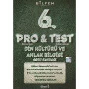 Bilfen Yayınları 6. Sınıf Din Kültürü ve Ahlak Bilgisi ProTest Soru Bankası